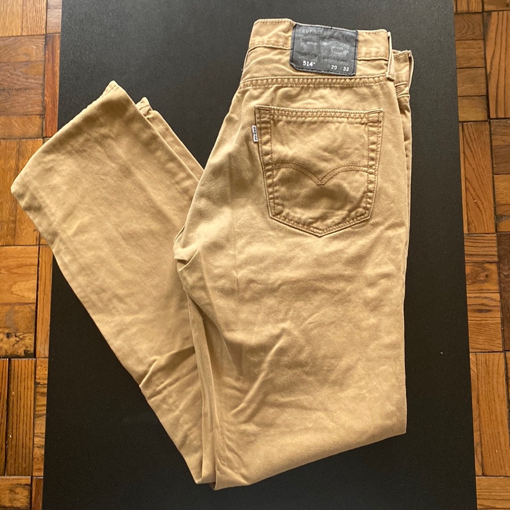 514 Men’s Levi’s in Khaki 29x32